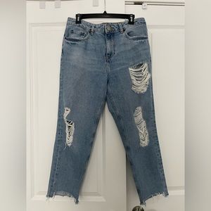 ASOS Distressed Blue Jeans | Women’s 30/28